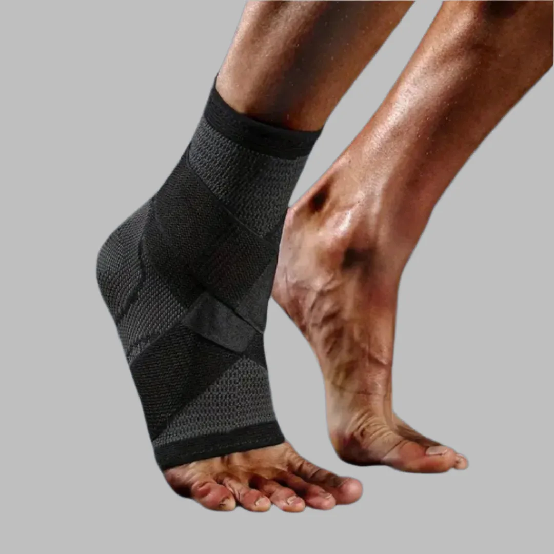 Compression Ankle Brace for Sports Injury Recovery and Support, Adjustable Fit for Ankle Stability and Pain Relief
