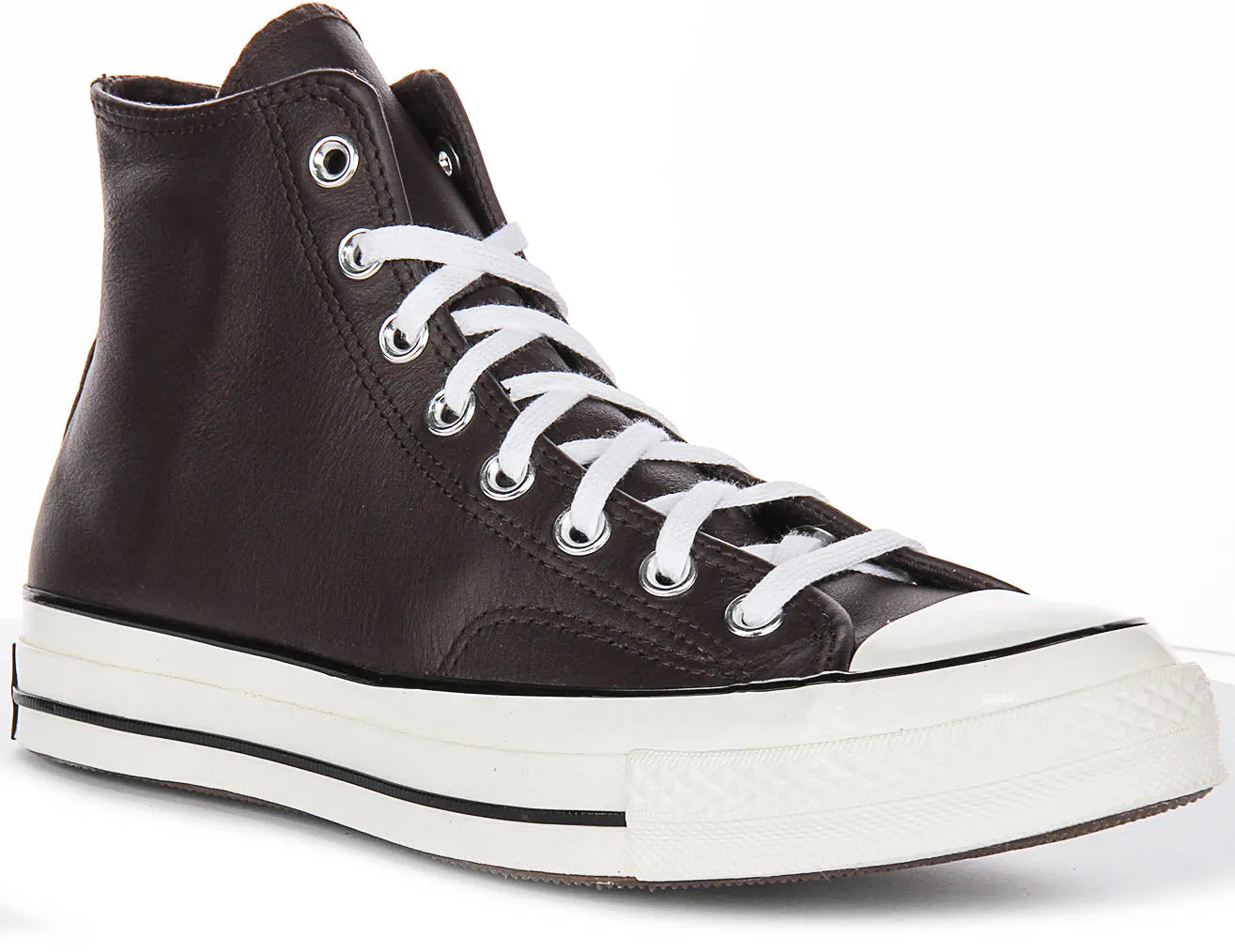 Converse Chuck 70s A10154C High Tope In Brown Leather