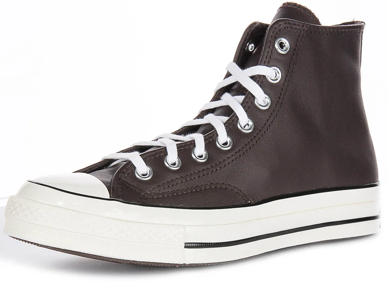 Converse Chuck 70s A10154C High Tope In Brown Leather