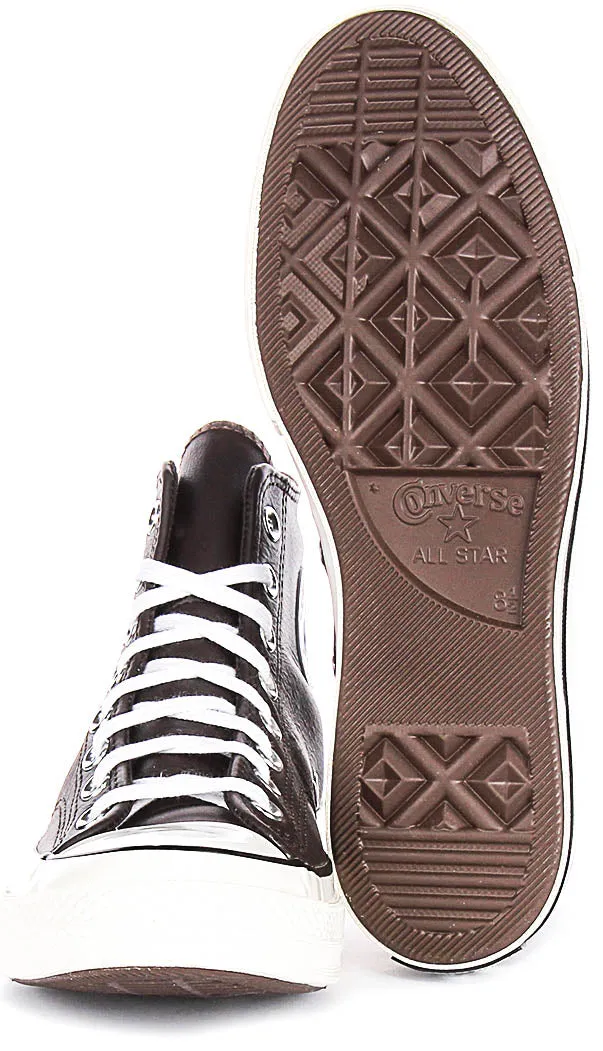 Converse Chuck 70s A10154C High Tope In Brown Leather