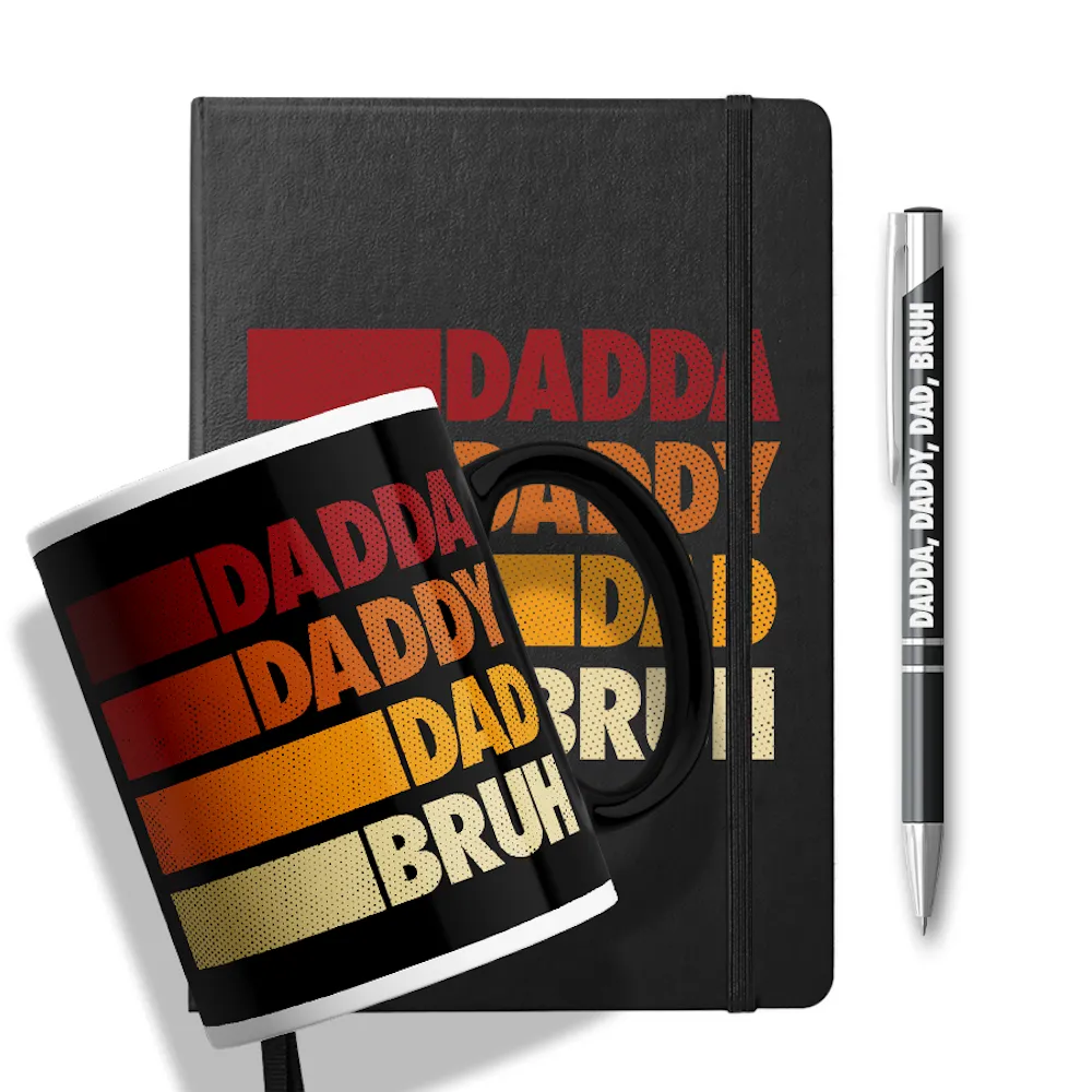 Dadda, Daddy, Dad, Bruh Gift Pack