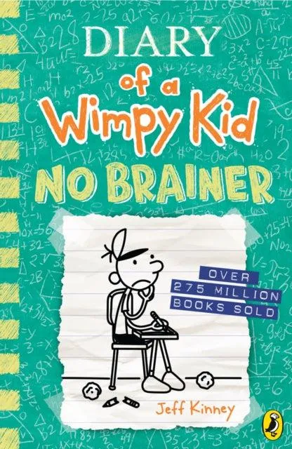 Diary of a Wimpy Kid - No Brainer - Book 18 - Hardback