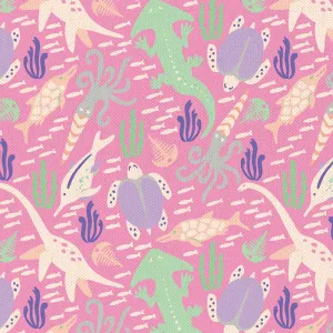 Dinosaur Stories Pink - (1)