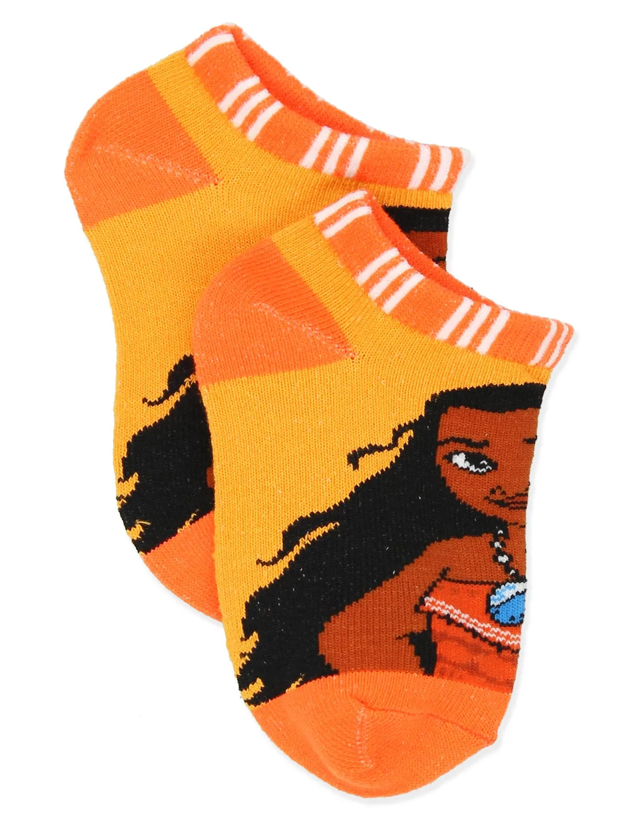 Disney Princess Moana No Show Socks 6-Pack