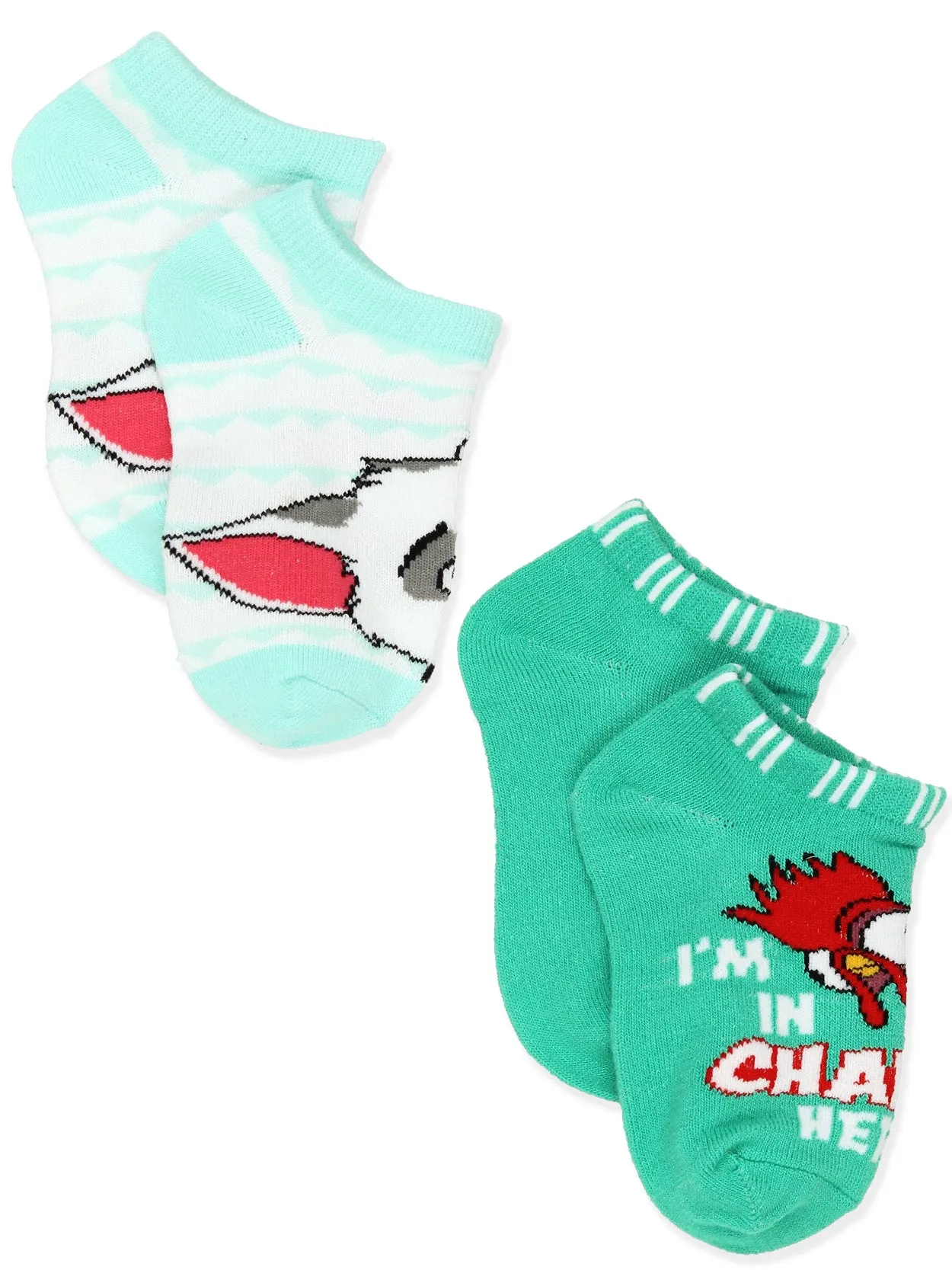 Disney Princess Moana No Show Socks 6-Pack