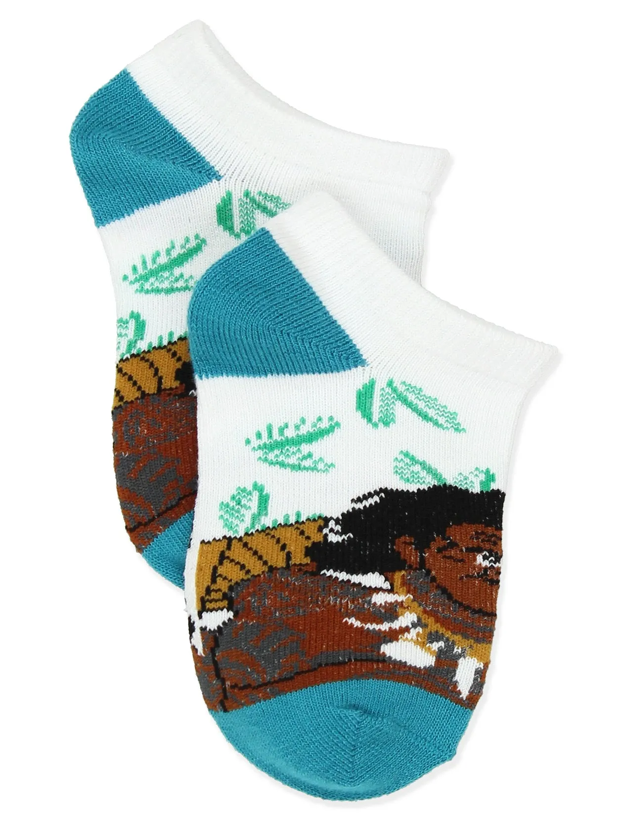 Disney Princess Moana No Show Socks 6-Pack