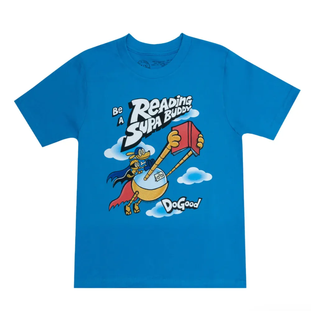 Dog Man: Be a Reading Supa Buddy Unisex T-Shirt