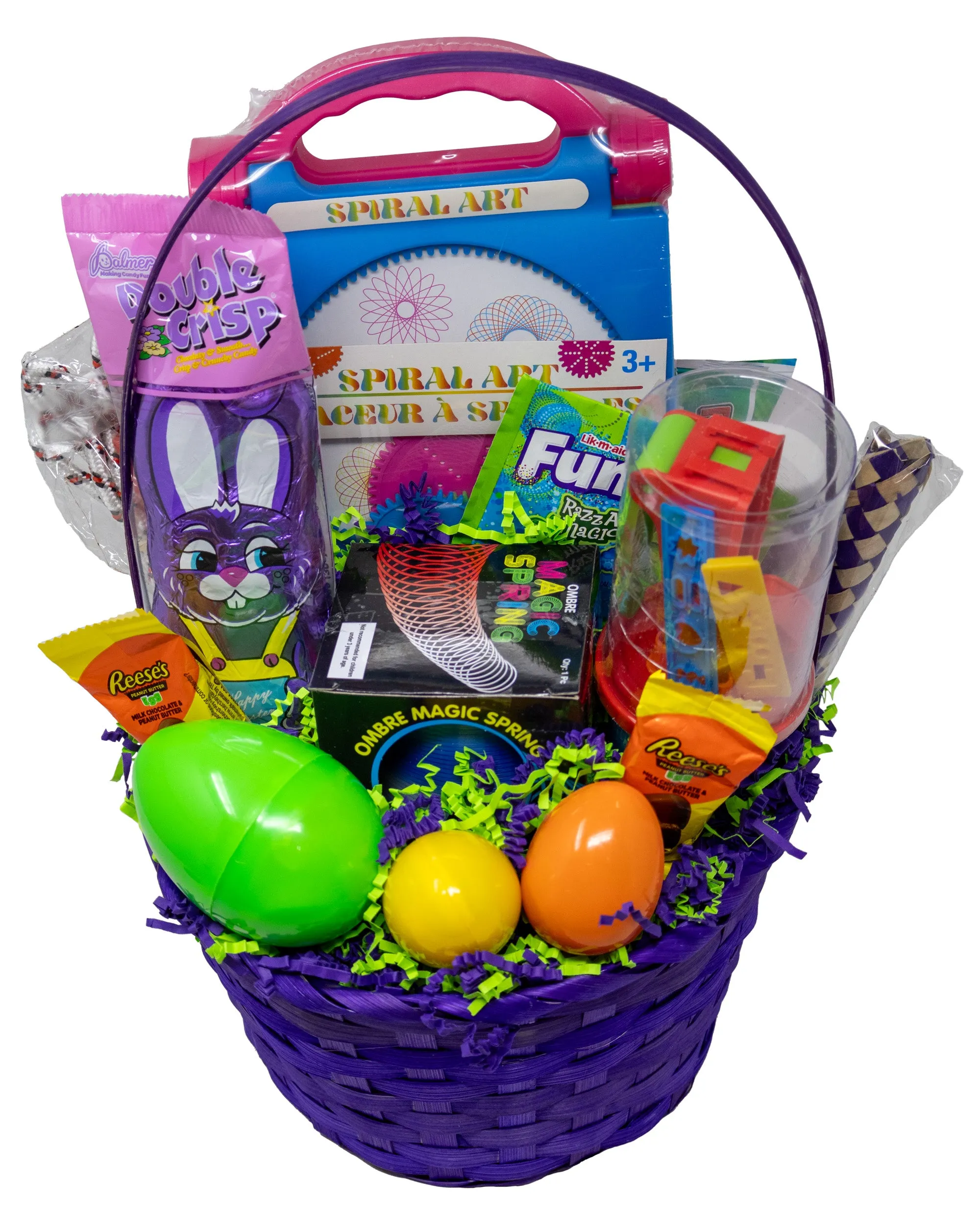 Easter Activity & Candy Basket for Kids