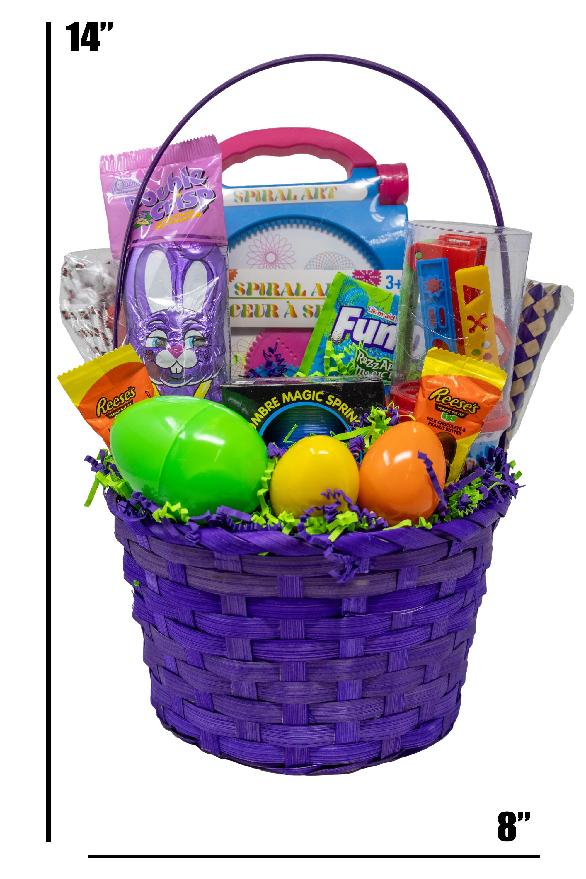 Easter Activity & Candy Basket for Kids