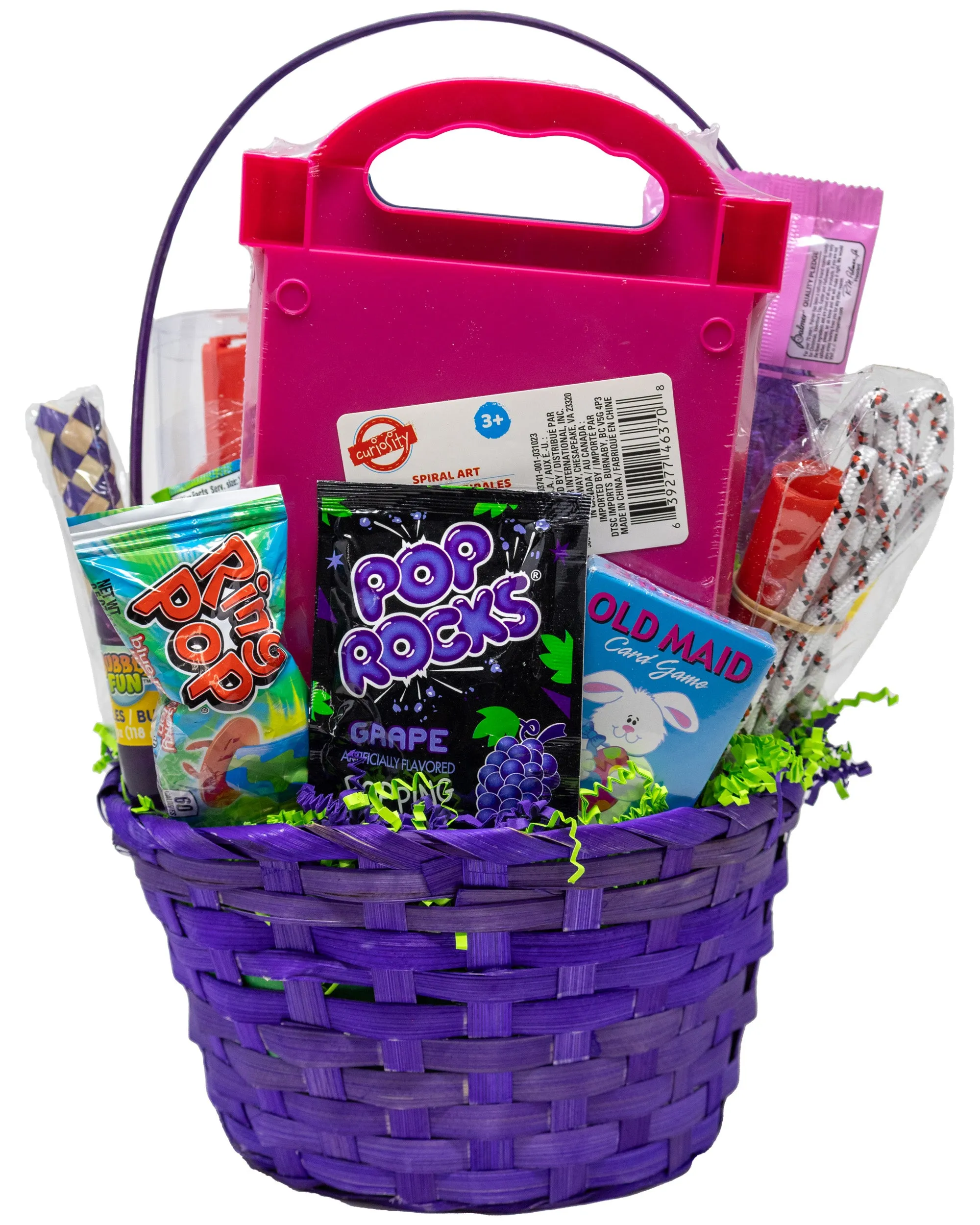 Easter Activity & Candy Basket for Kids