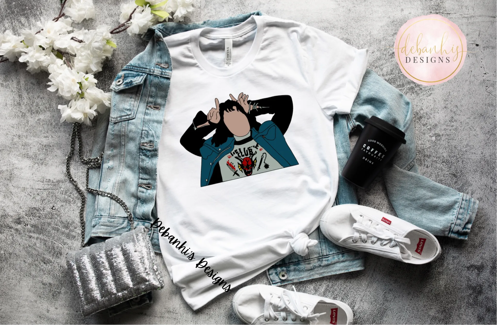 Eddie Munson tshirt kid/adult size