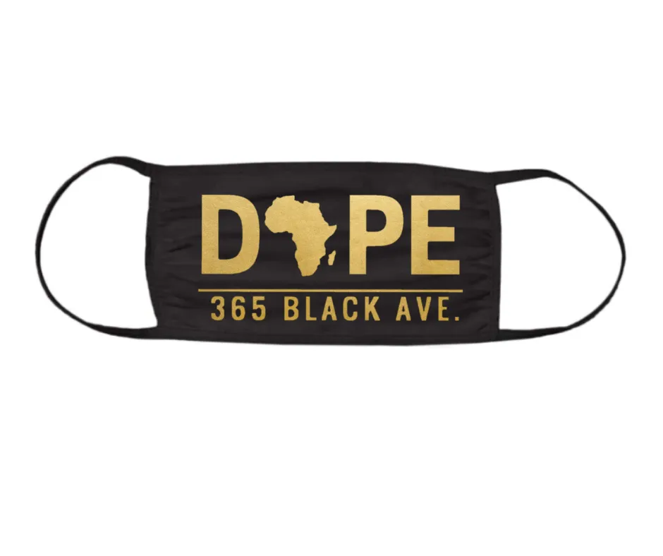 Face Mask - Dope Gold