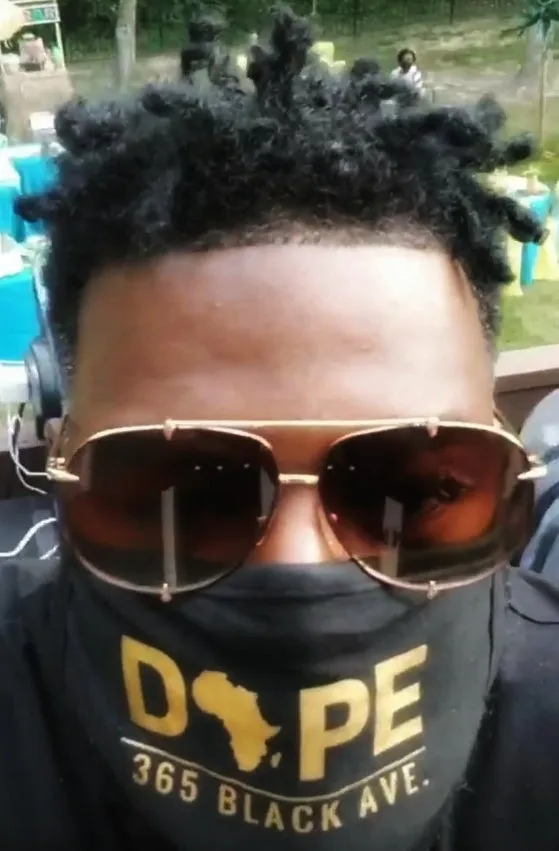 Face Mask - Dope Gold