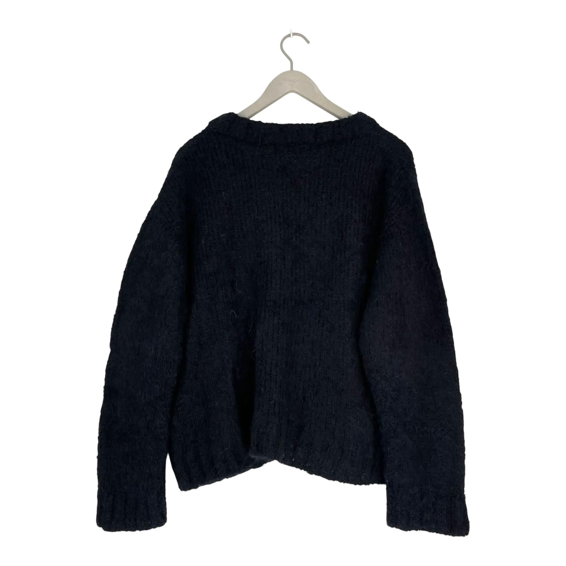 Falla knit cardigan, black | woman XS