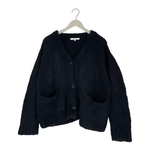 Falla knit cardigan, black | woman XS