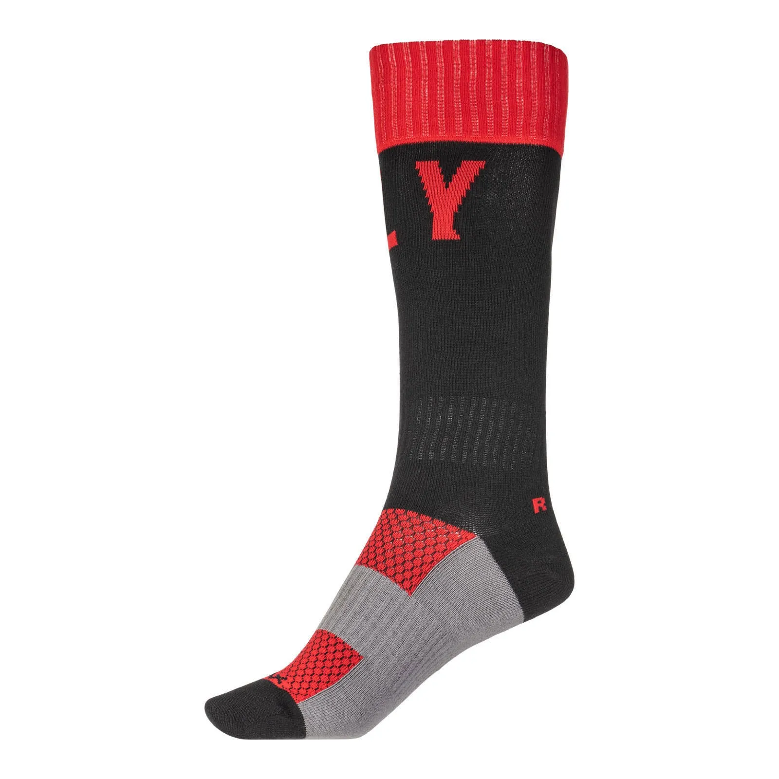 Fly Racing 2024 MX Pro Thin Socks - Red / Black