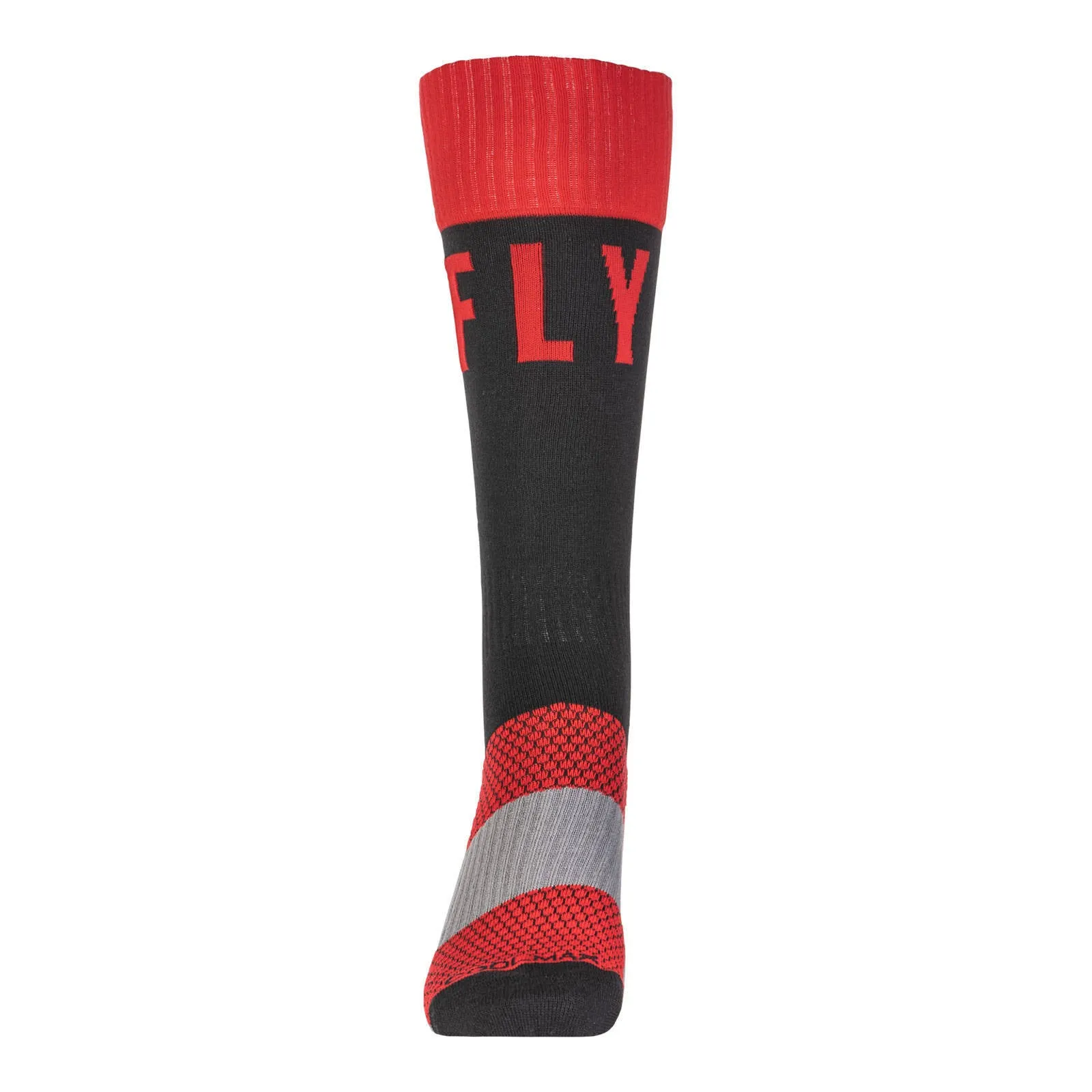 Fly Racing 2024 MX Pro Thin Socks - Red / Black