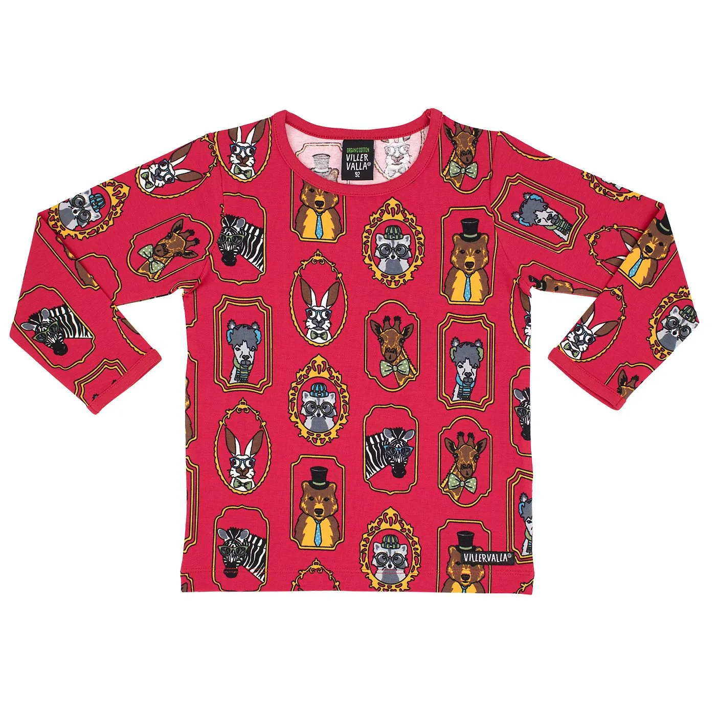 Framed Animals Long Sleeve Shirt in Rosehip