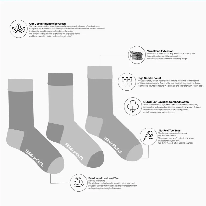 Friday Socks - Kids Mismatched Socks | Ladybug