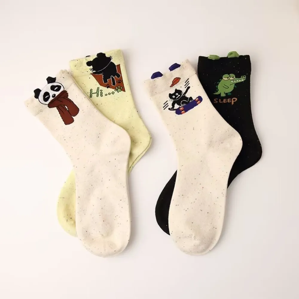 Funny Cartoon Animal Socks