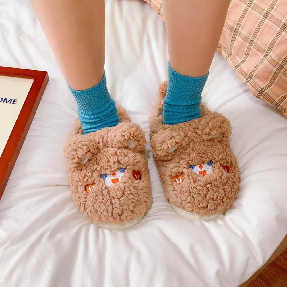 Furry Animal Slippers