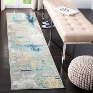 Genessys Performance Abstract Rug 17 Stories Rug Size: Runner 2' x 14'