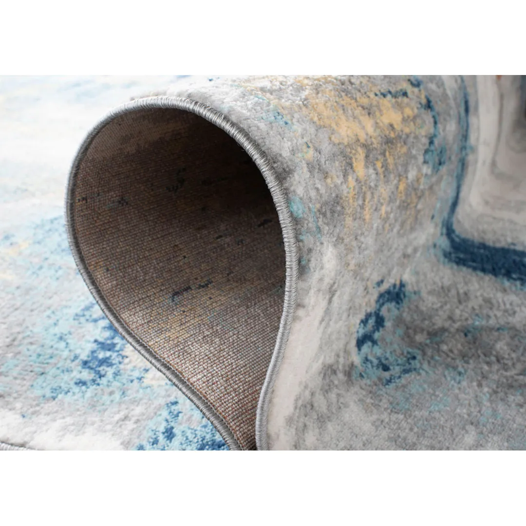 Genessys Performance Abstract Rug 17 Stories Rug Size: Runner 2' x 14'