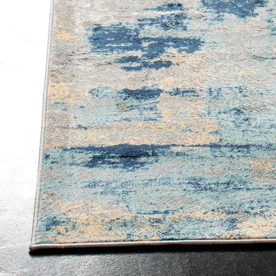 Genessys Performance Abstract Rug 17 Stories Rug Size: Runner 2' x 14'