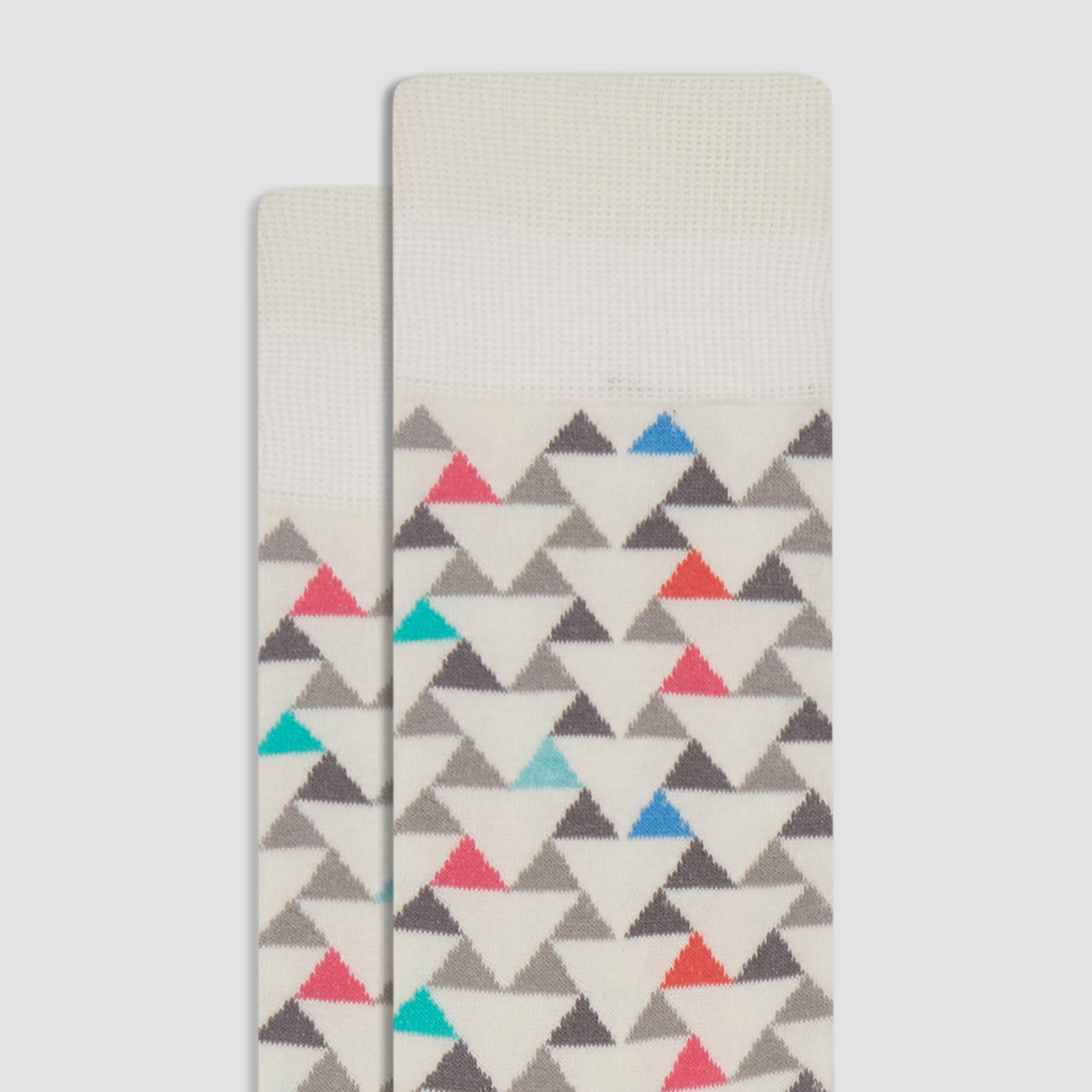 Geometric Mid-Calf Socks
