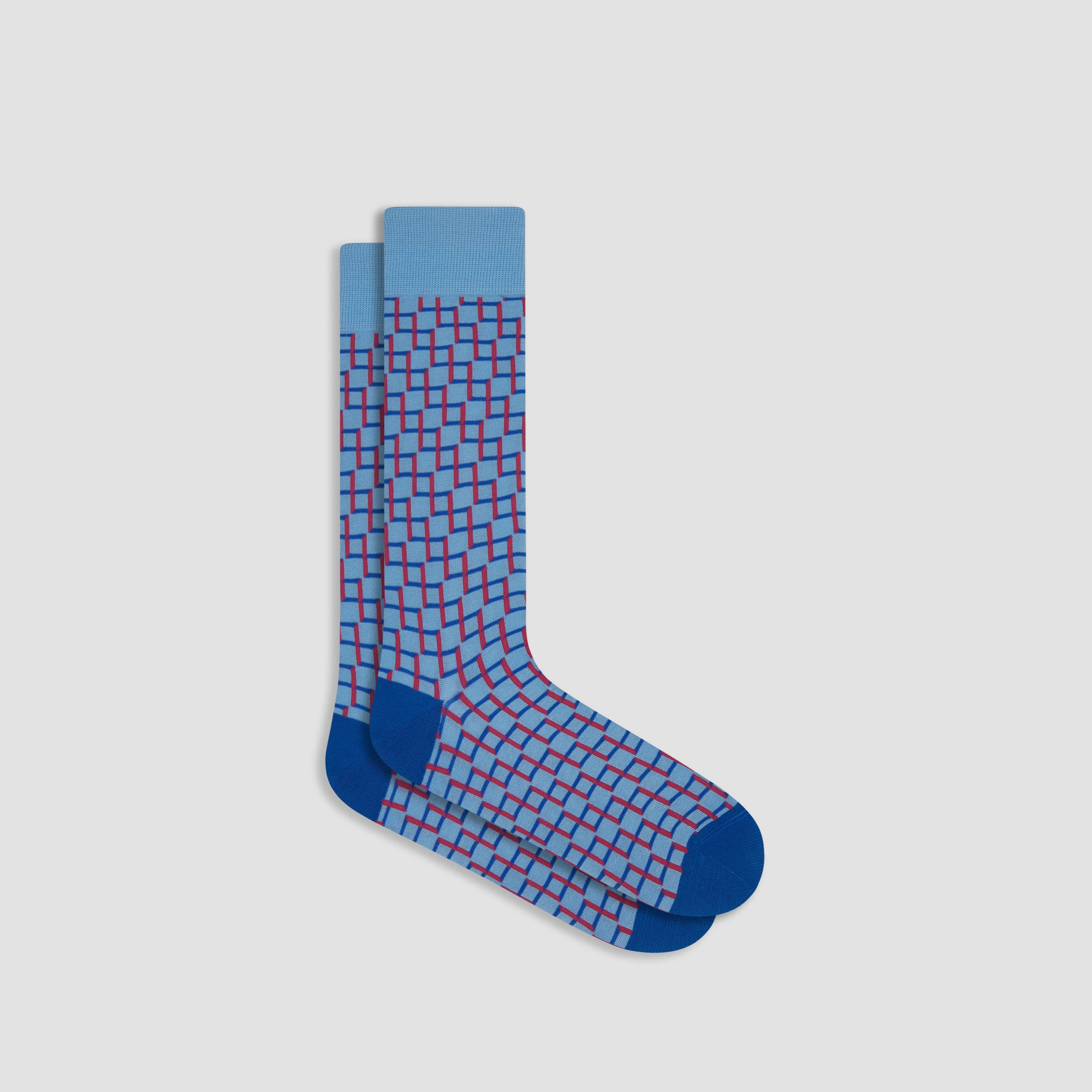 Geometric Mid-Calf Socks