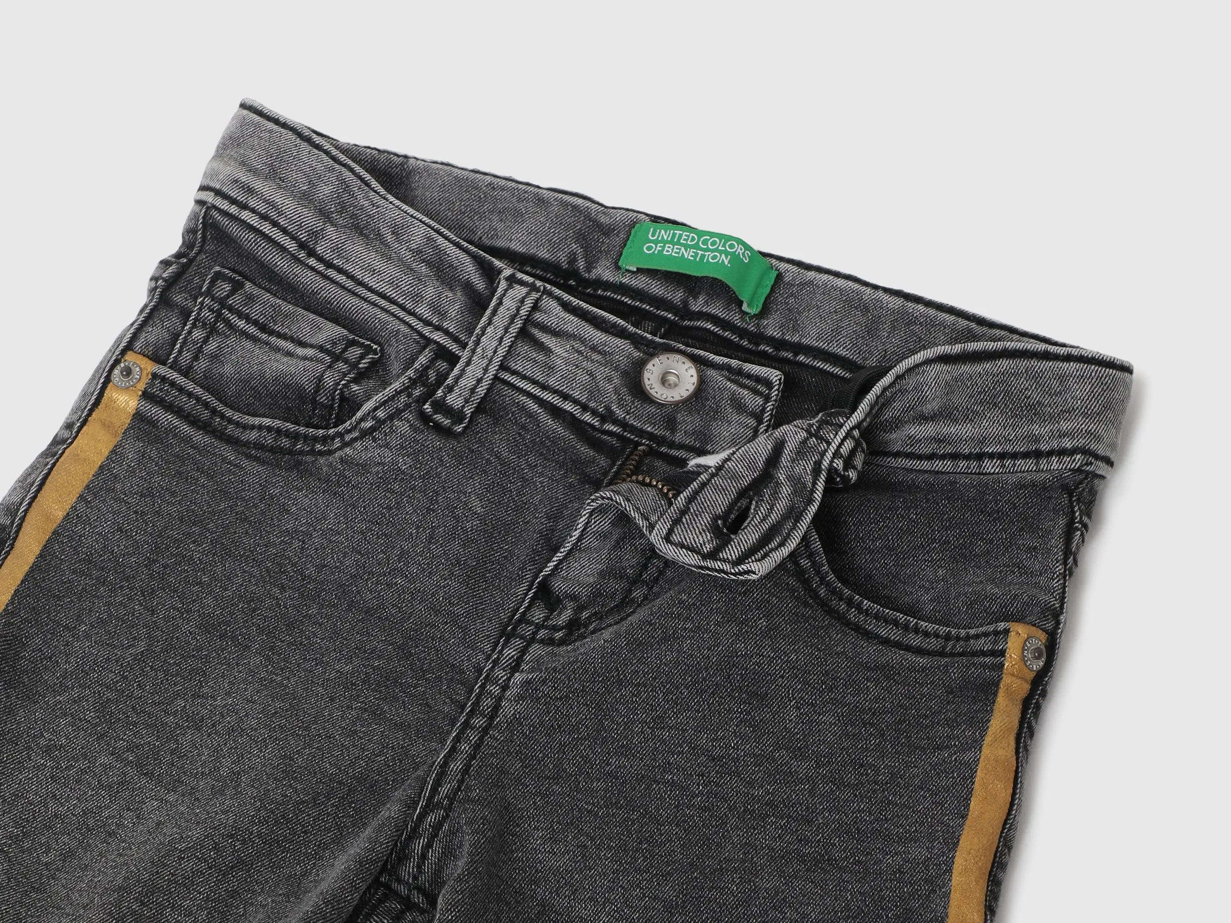 Girls Solid Skinny Fit Jeans