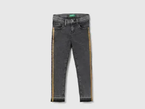 Girls Solid Skinny Fit Jeans