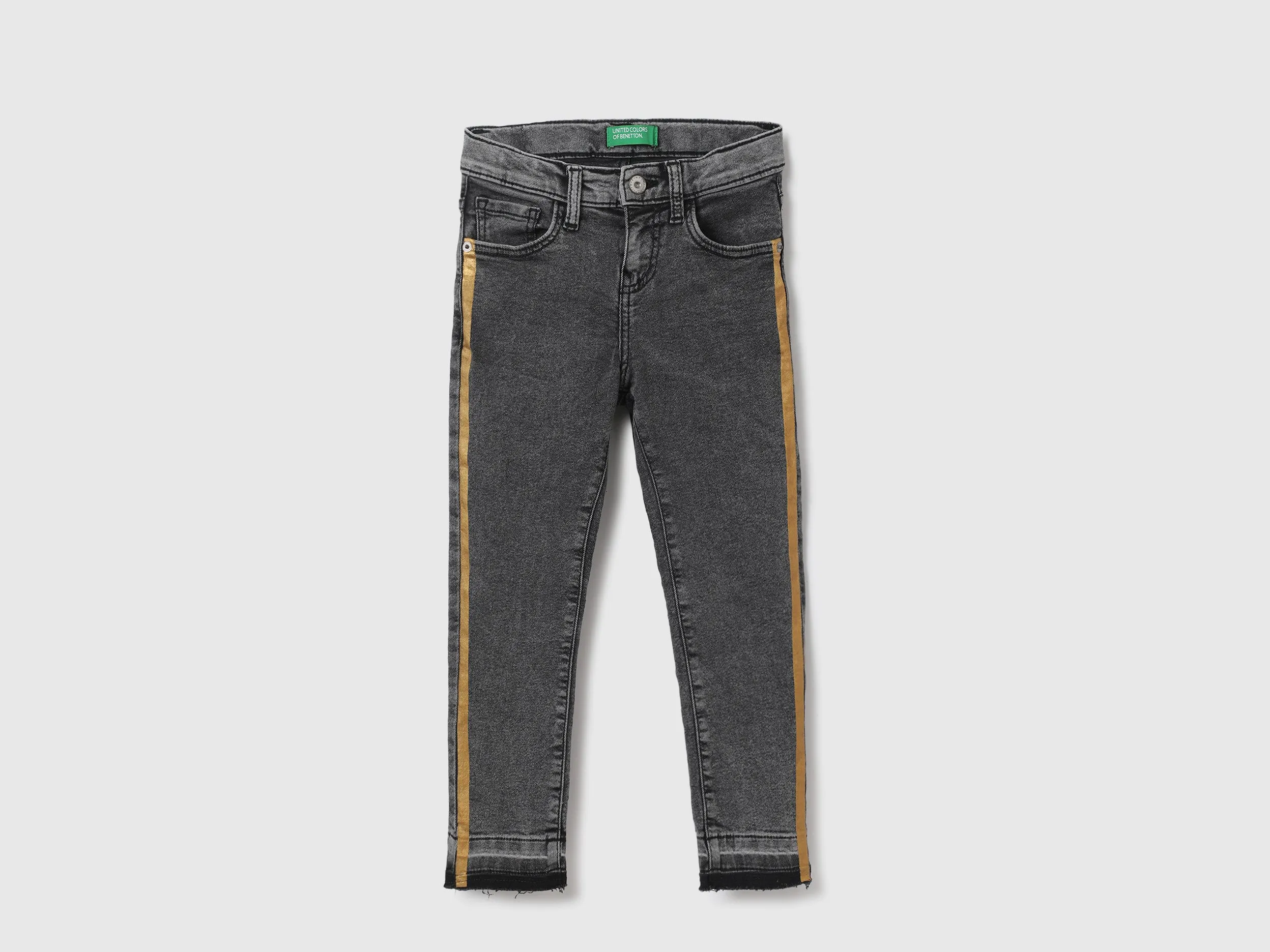 Girls Solid Skinny Fit Jeans