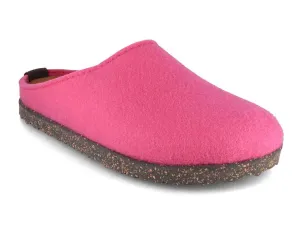 HAFLINGER Women Felt Slippers 'Manhattan', pink