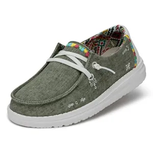 Hey Dude Wendy Boho (Little Kid/Big Kid) Olive 12 Little Kid M