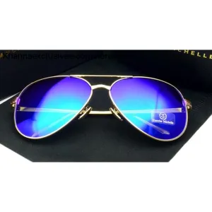 High Quality Women Polarized UV 400 Sunglasses Mirror Pilot Branded Designer Pink Lens Goggles