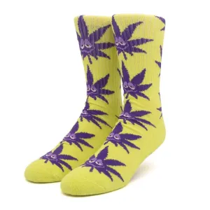 HUF Green Buddy Strains 2.0 Green Crew Socks