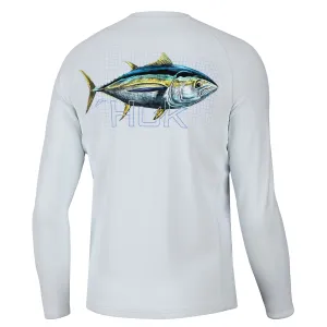 HUK KC Poke Bowl Pursuit Performance Shirt - White