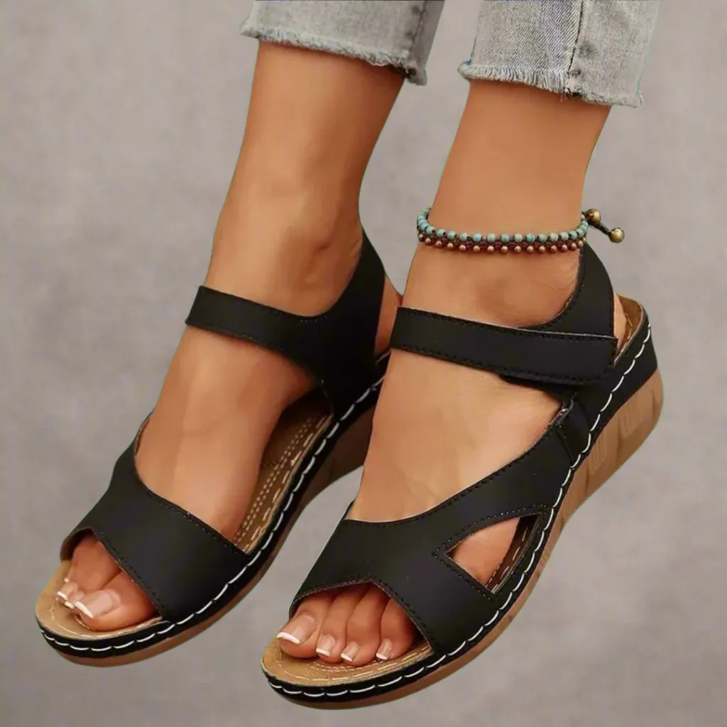 Ilona | Handmade Wedge Sandals made from Premium Material