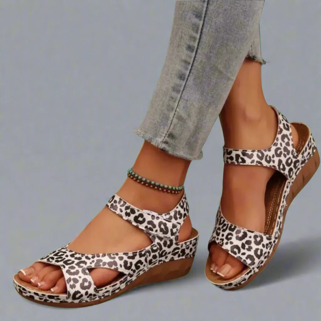 Ilona | Handmade Wedge Sandals made from Premium Material