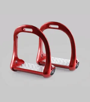 Jopollo Aluminium Performance Stirrups Red