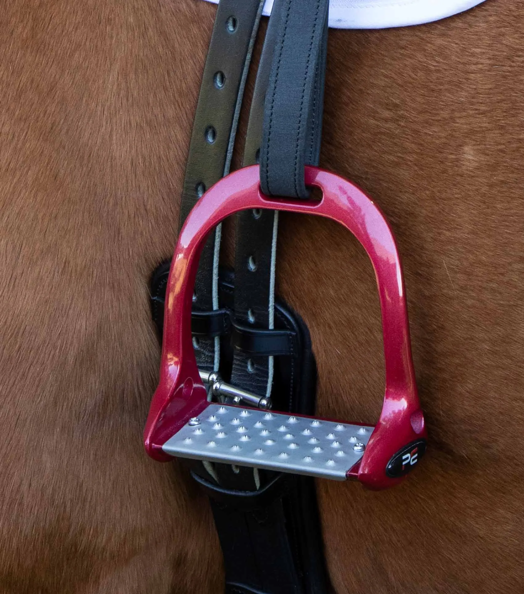 Jopollo Aluminium Performance Stirrups Red