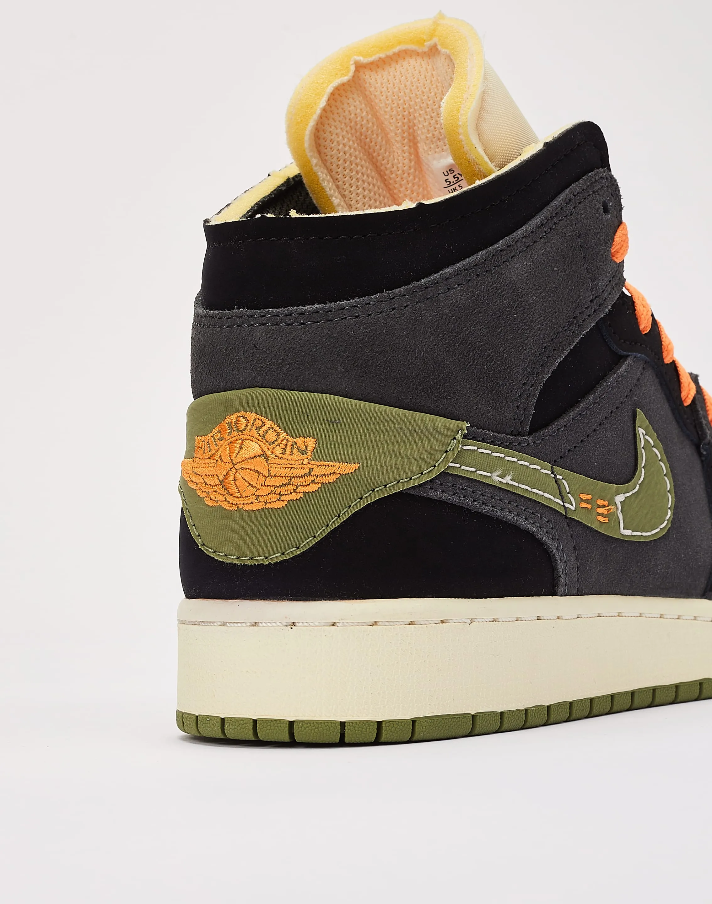 Jordan Air Jordan 1 Mid SE Craft Grade-School
