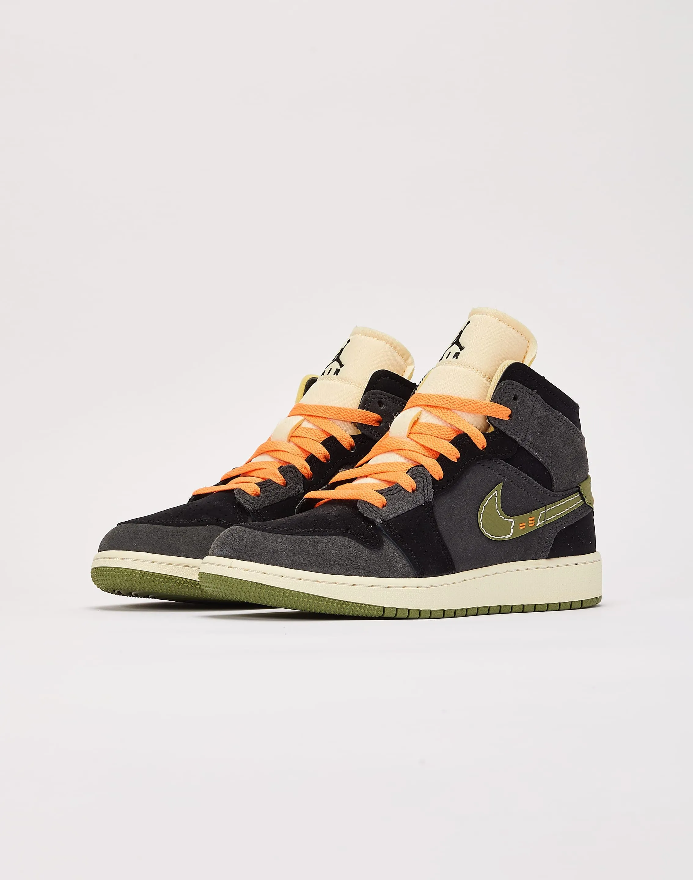 Jordan Air Jordan 1 Mid SE Craft Grade-School