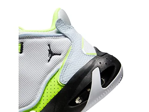 Jordan Girl's Max Aura 4 (Big Kid) Platinum Tint/Black/Volt/Blue Tint 7 Big Kid M