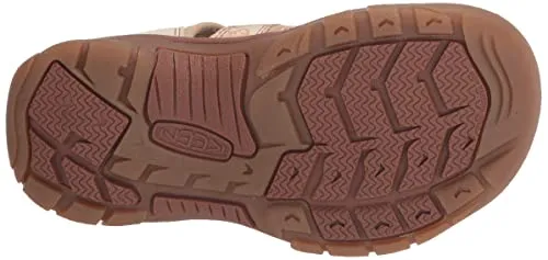 KEEN Newport H2 Closed Toe Water Sandals, Smokey Bear/Smores, 4 US Unisex Big Kid