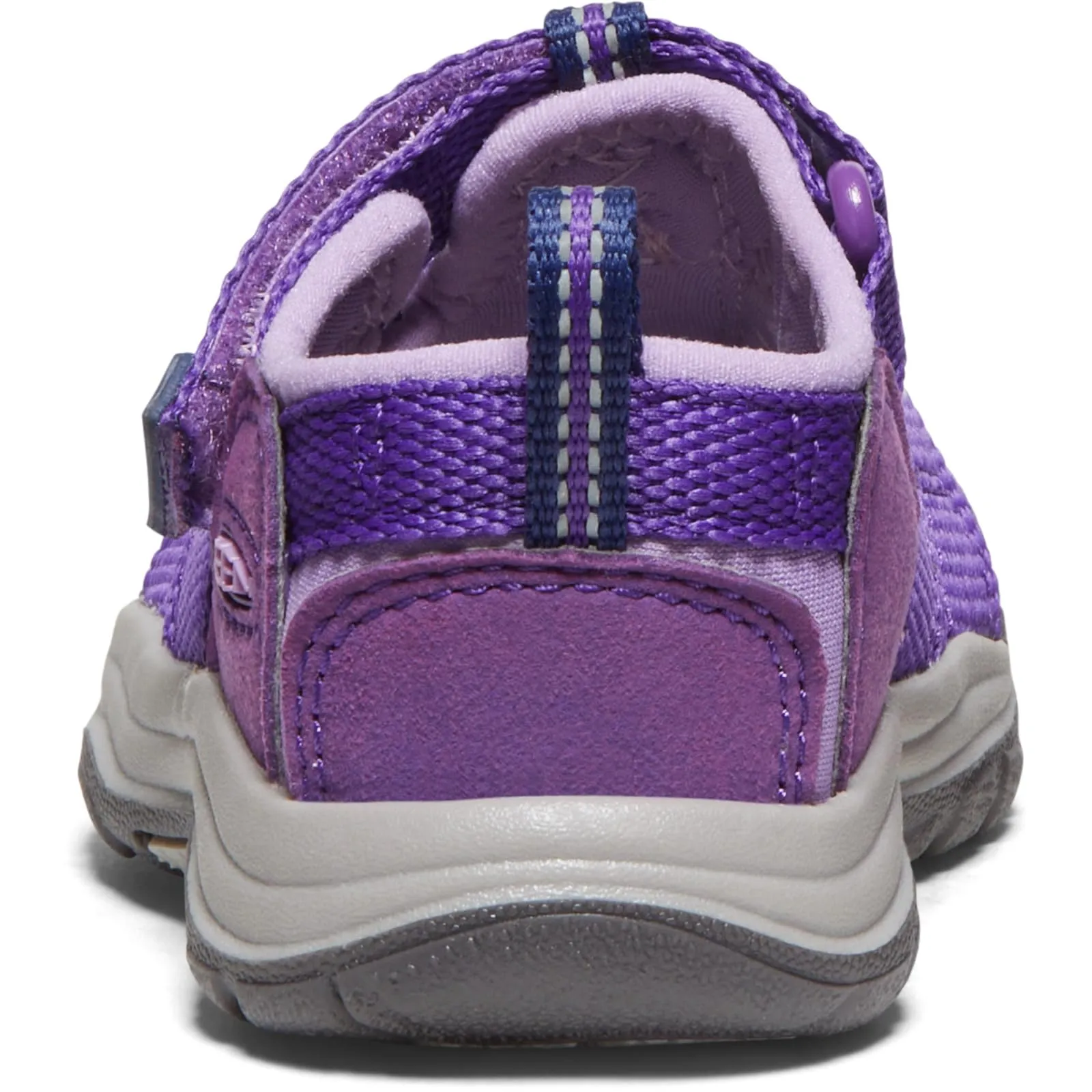 KEEN Newport H2 Closed Toe Water Sandals, Tillandsia Purple/English Lavender, 1 US Unisex Big Kid