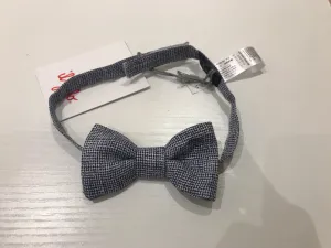 KID BOY LINEN BOW TIE, BLUE