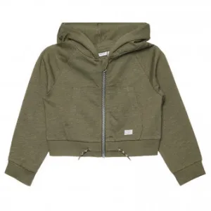 Kid Girl Cropped Zip Hoody