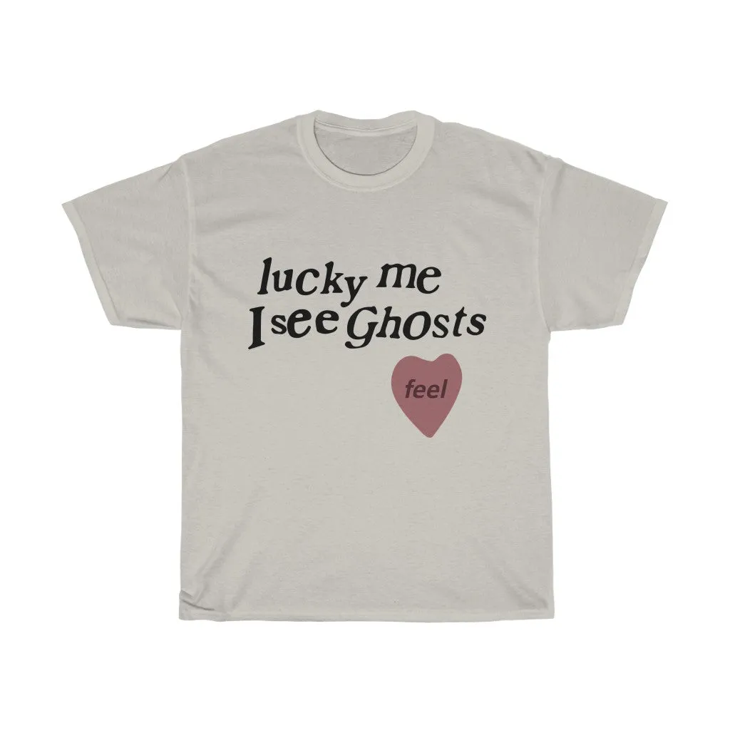 Kids See Ghosts T shirt, Lucky Me I See Ghosts - Kanye West / Kid Cudi Merch Inspired